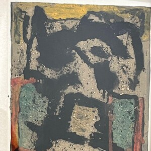 Abstract Expressionist, Framed, Signed