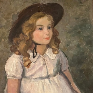 Sarah JEANNOT (1883-1958) oil on canvas signed framed painting