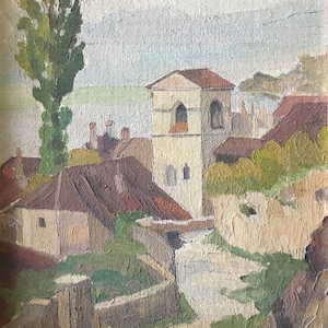 Hans Eggimann (Swiss, 1872 - 1929) OIL ON BOARD