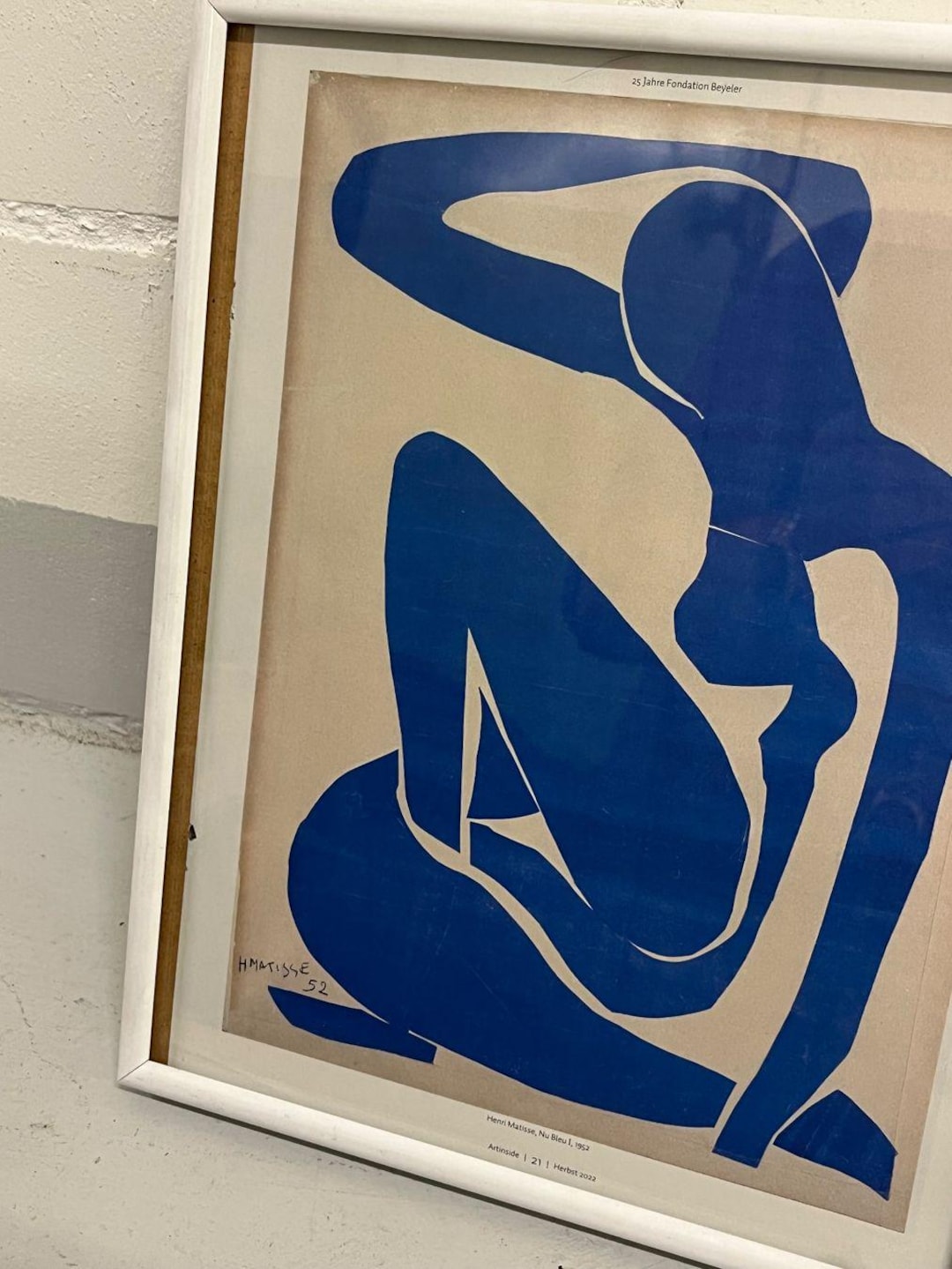 Henri Matisse '52 Framed Print - Fondation Beyeler Art - Etsy