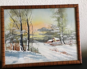 2 beautiful watercolor from 1939 by A Kofmehl signed