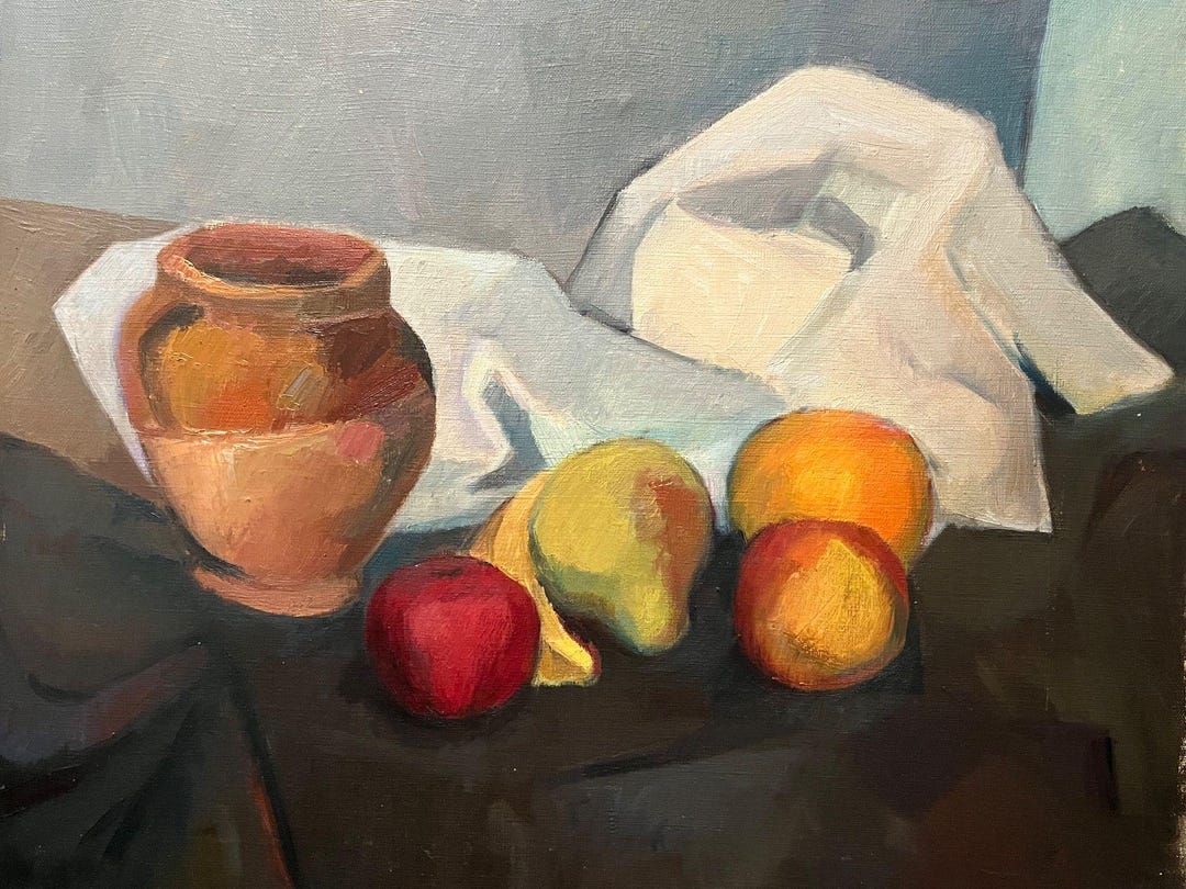 Stil Life Picture Painting With a Variety of Fruits - Etsy