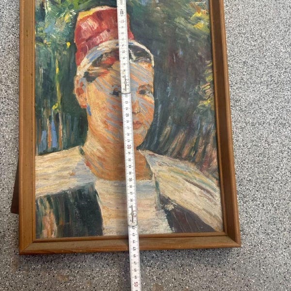 CUNO AMIET MÖJLIGEN Målning med oljefärg