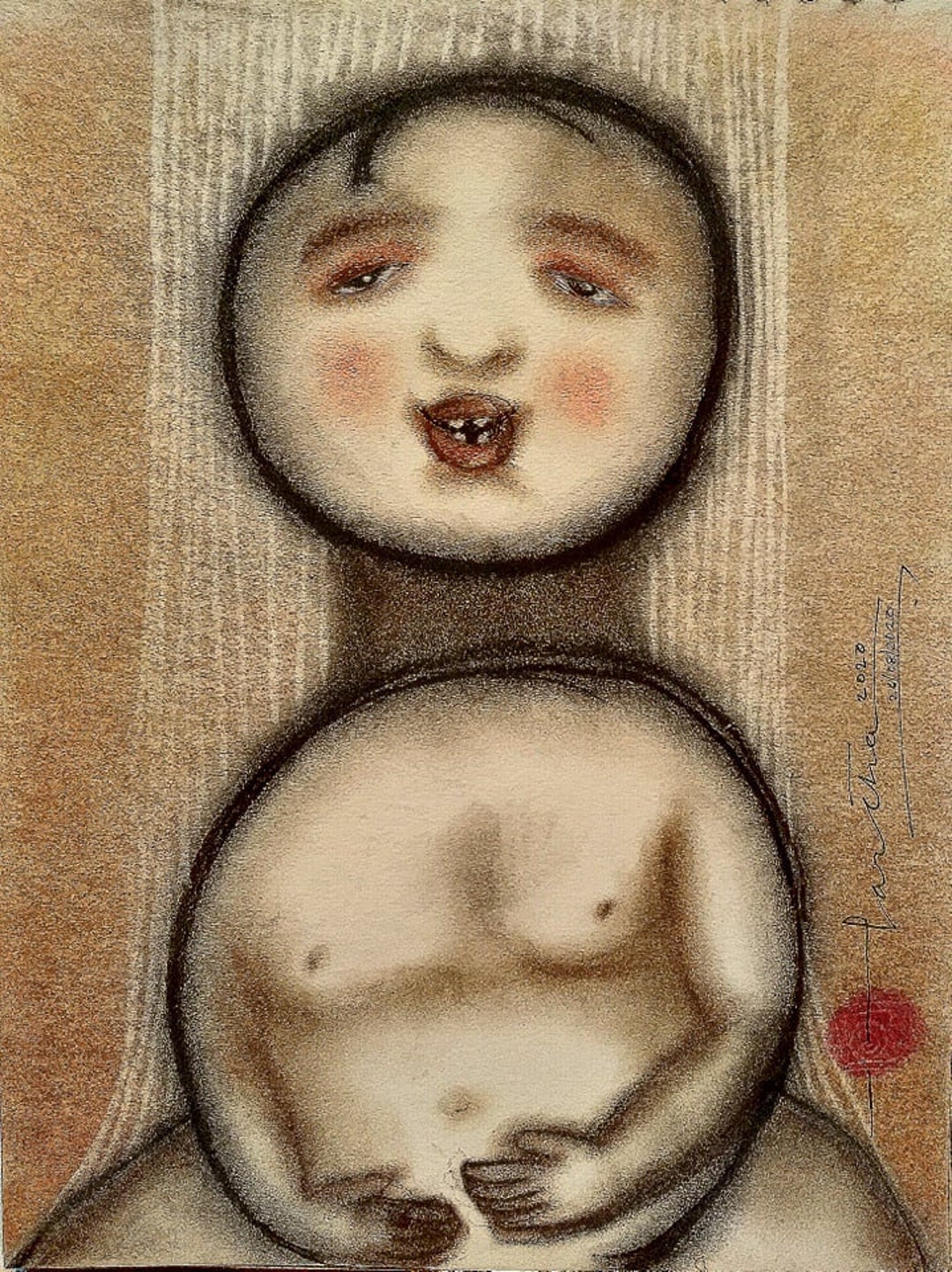 Partha Bhattacharjee Veteran Indian Artist, Colorful and