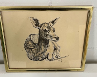 Fantastic FRITZ HUG ! Lithography