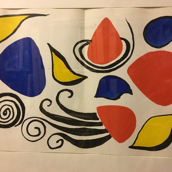 1975 Alexander Calder Lithograph