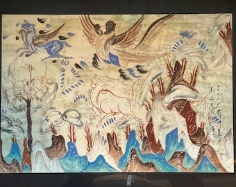 PITTURA DUNHUANG dal GANSU!