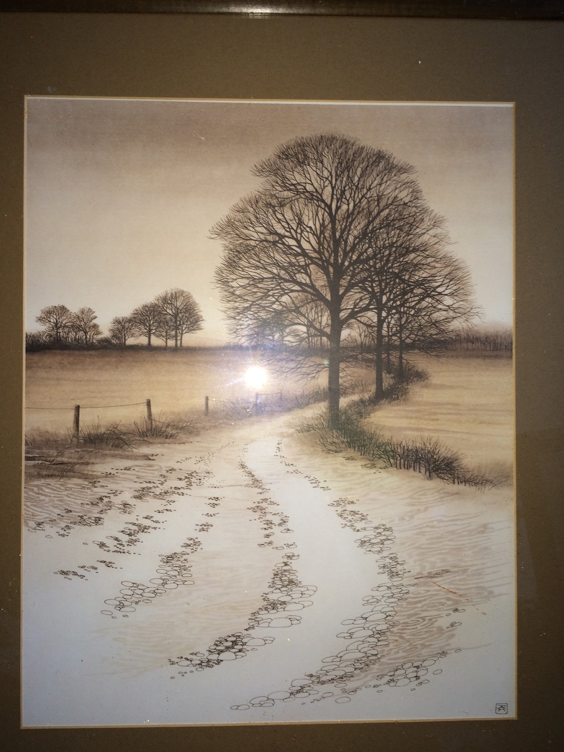 Kathleen Caddick, Mixed Paper Two Prints, silence and my Way Both 50 X