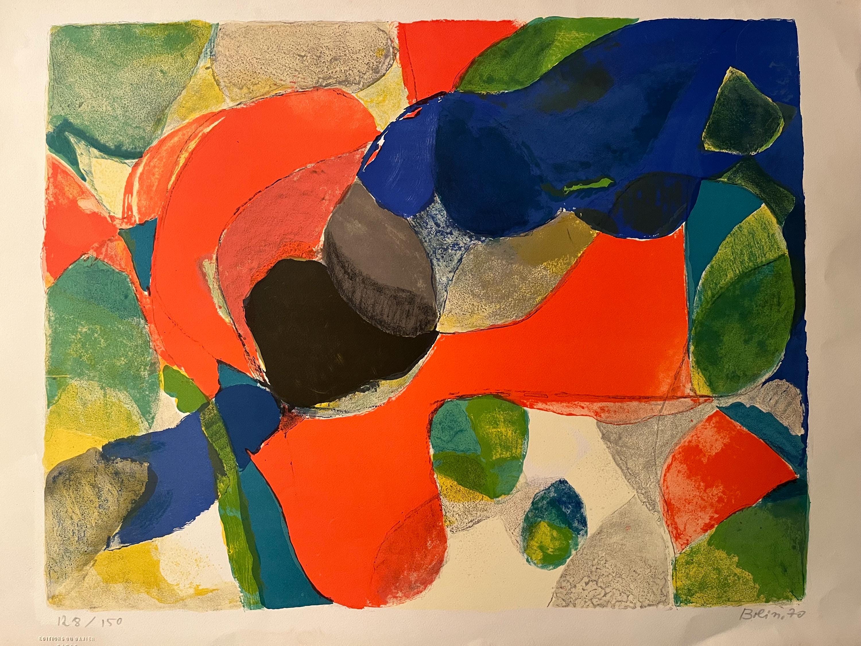 Gustav Bolin - Original Lithograph - Composition