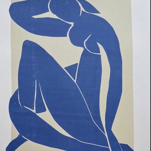 Henri Matisse Nu Bleu 72 of 75 Limited Edition