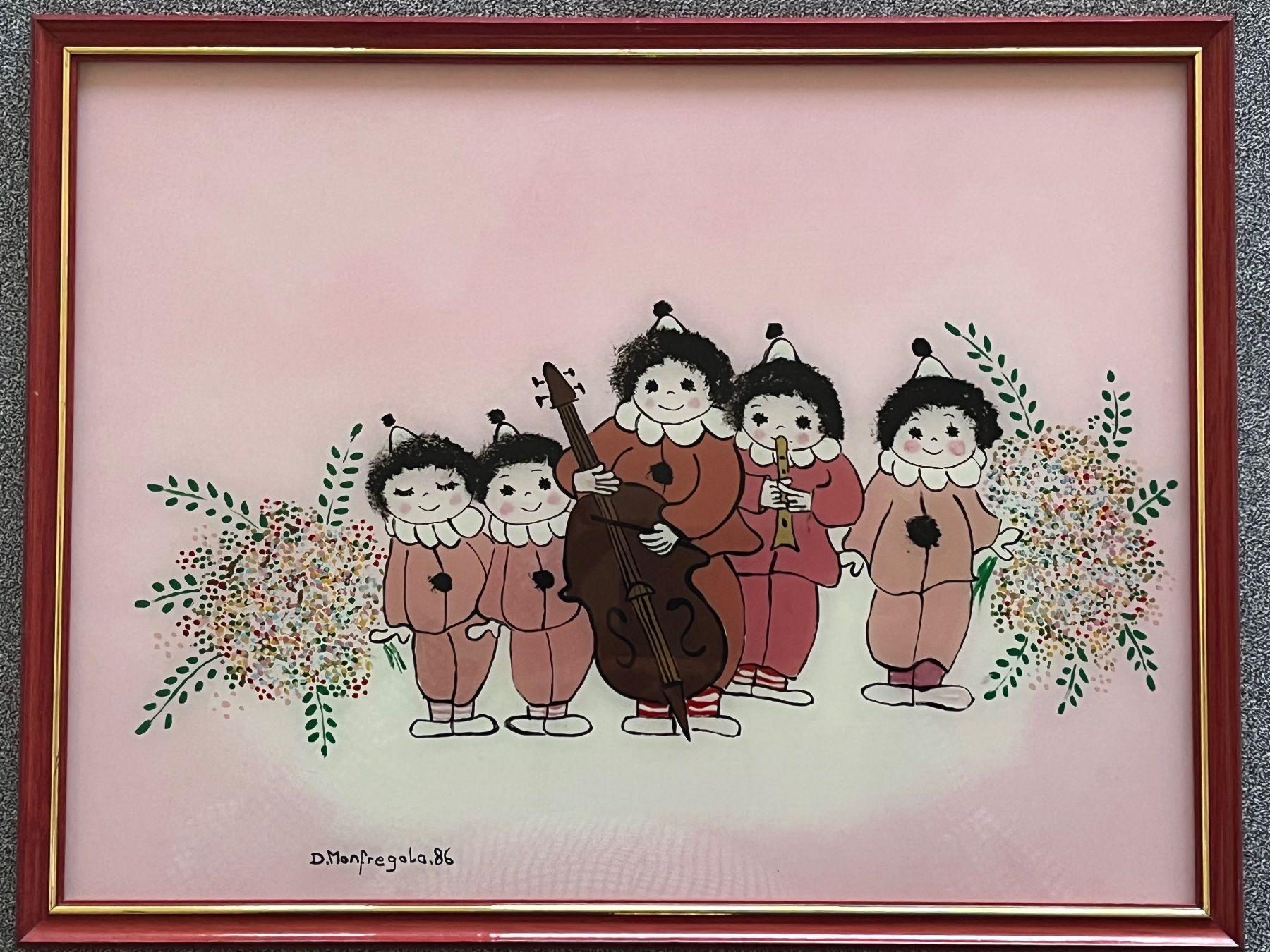 額縁入り アート作品 祈るピエロ 額縁入り アート作品 祈るピエロ 【公式通販】