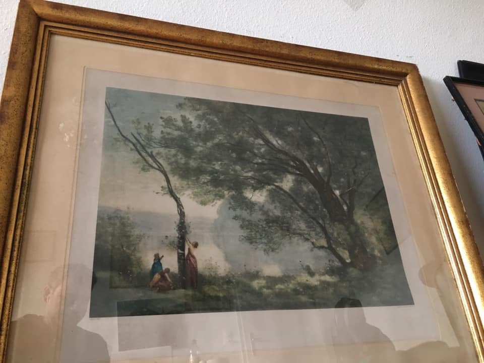 Jean Baptiste Camille Corot - Souvenir of Mortefontaine, Large