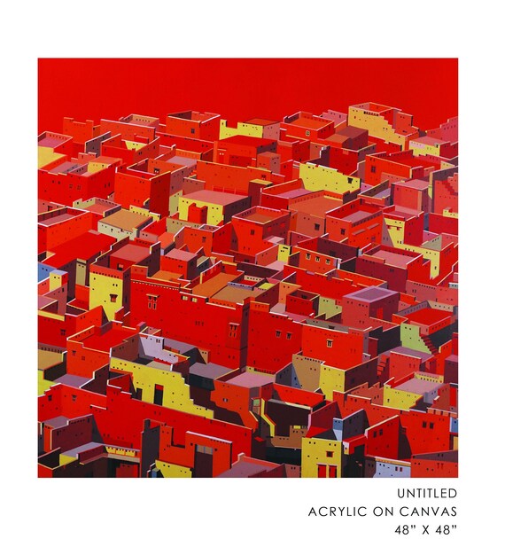 Madan Pawar- Emerging Indian Artist, Colorful and Textured