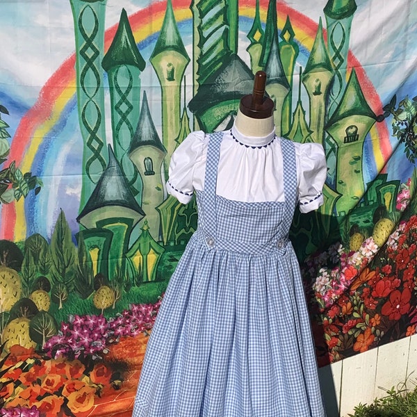 Custom Dorothy costume from Wizard of Oz