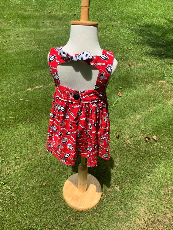 UGA Girls Dress - Etsy Israel