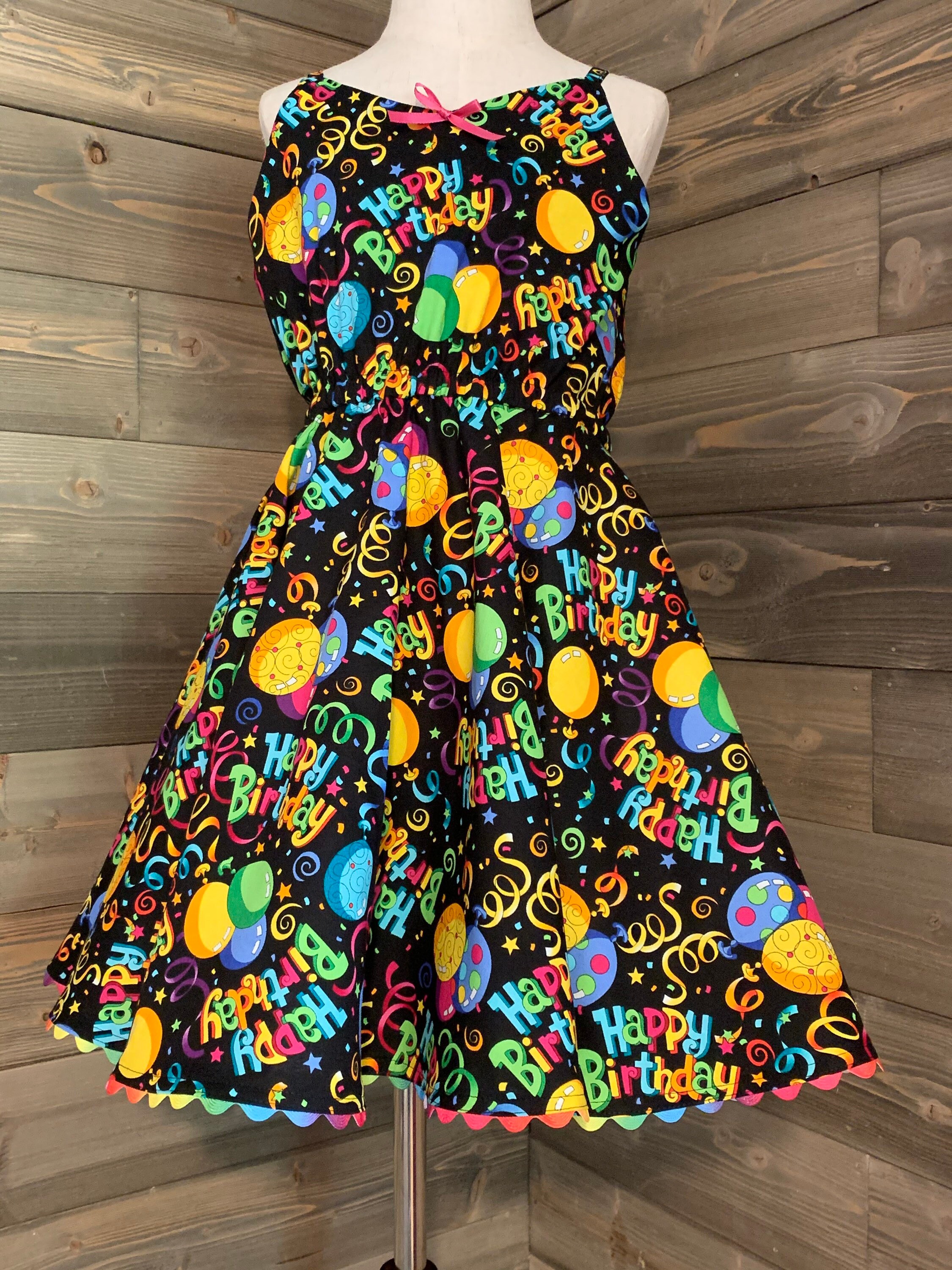 Happy Birthday Party Dress