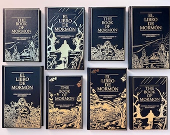 Gold Foiled Book of Mormon Cover