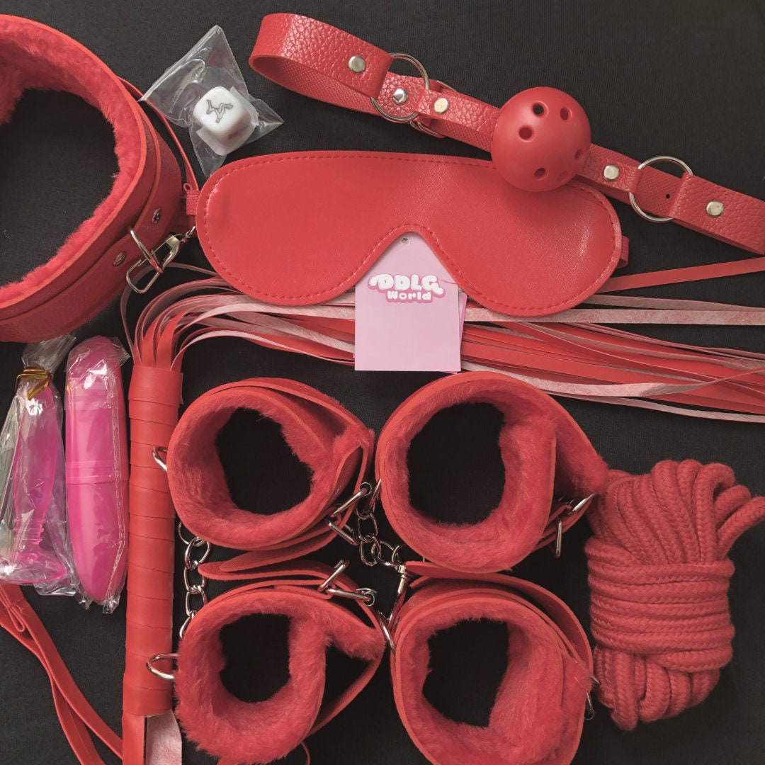 4 Colors Ddlgworld 11 Piece Bondage Kit Set Etsy