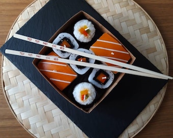 Sushi candles