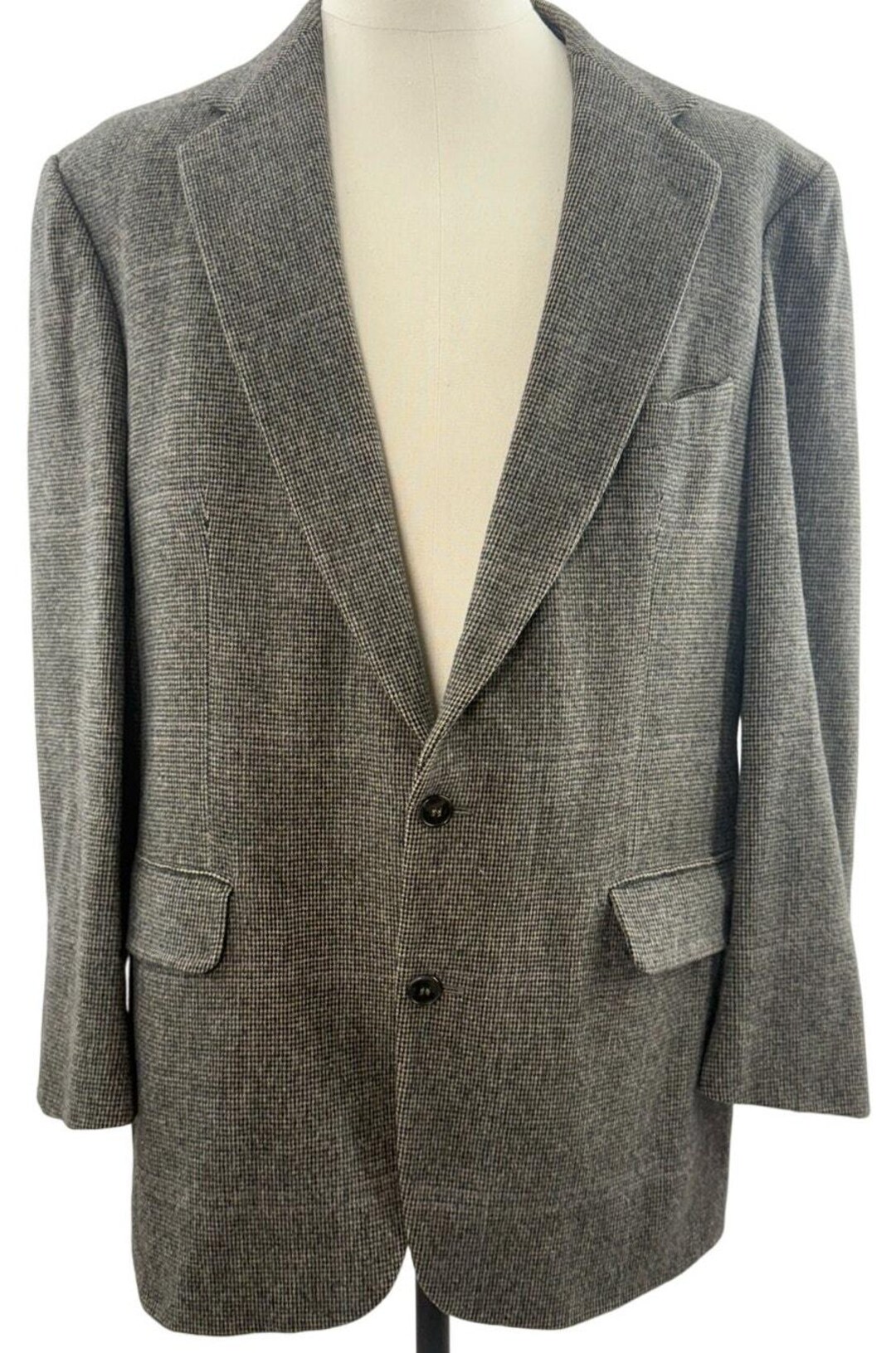 Vintage 90s Christian Aujard Camel Hair Blazer Italy Men's Large