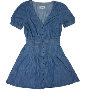 green emerald velvet dress Madewell Women's Stonewash Blue 00 at Amazon Women's Clothing store