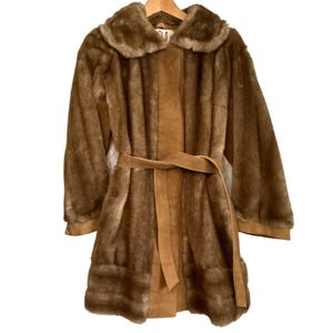 Lilli Ann - Paris/SanFrancisco Faux Fur Jacket Women’s Small/M Vintage 60s