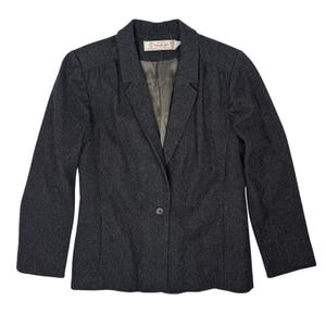 Vintage 70s Women's Small Young Pendleton Wool Blazer Jacket Lined USA Made image 2