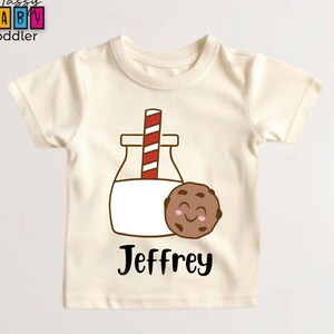 Custom Christmas Onesie®, Customized Baby Bodysuit, Customized Toddler Outfit, Cute Gifts for Kids, Christmas Cookies Shirts, Xmas T Shirts