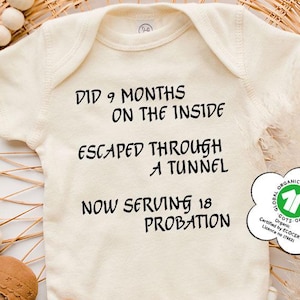 Funny Baby Bodysuits, Funny Newborn Onesie, Sarcastic Baby Clothing, Baby Shower Gift, Cute Baby Clothes, Gift For New Mom