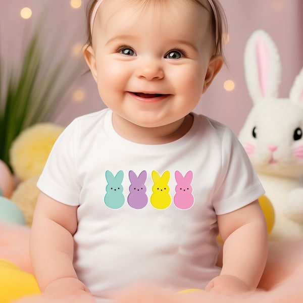 Easter Toddler Shirt, Easter Gifts for Kids, Easter Baby Girl Onesie®, Cute Bunny Kids TShirts, Easter Youth Tees, Rabbit Baby Bodysuit