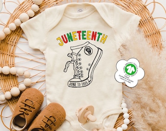 Juneteenth Onesie®, Independence Day Toddler Shirts, 19th June Youth T Shirt, Gifts for Kids, African American T-Shirt, Kids Clothing