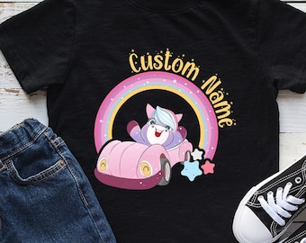 Cute Unicorn Onesie®, Custom Unicorn Youth Shirt, Toddler Girl Shirts, Rainbow Graphic Tees, Birthday Gift, Personalized Gifts, Gift for Her