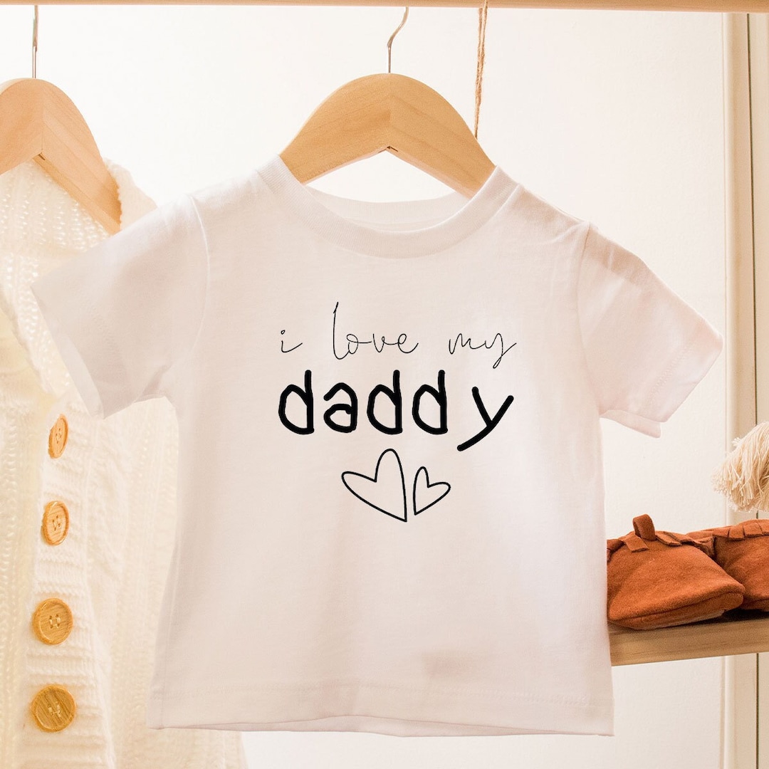 Daddy Baby Onesie®, Cute I Love My Daddy Onesie®, Cute I Love My Daddy Bodysuit, Family Baby