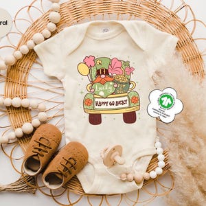 St Patrick&#39;s Day Toddler Lucky Shirt, Irish Tee, St Paddy&#39;s Day Tee, Lucky Shirt, Shamrock Shirt, Gnomes Kids Shirt, Cute Natural Kids Shirt