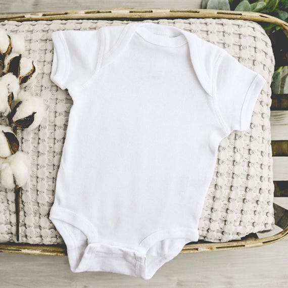 Custom Baby Plain Onesie®/Bodysuit, Personalized Baby Favorite