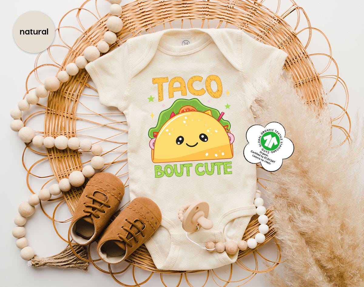 Funny Taco Baby Onesie®, Taco Baby Bodysuit, Baby Shower Gift