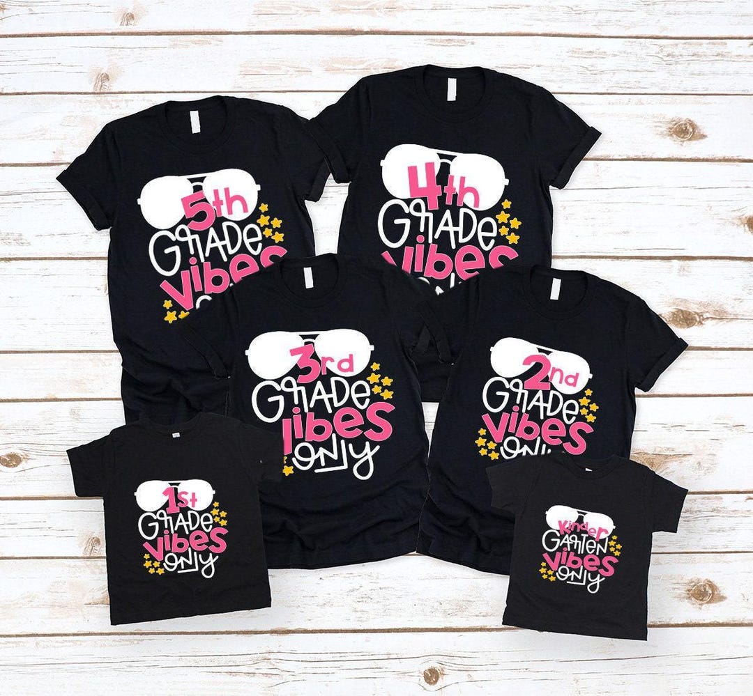 Back to School Kids Shirt, First Day Preschool Tee, Funny Student ...