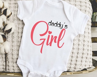 Daddy's Girl Baby Onesie®, Daddy's Girl Outfit, Daddy Baby Onesie®, Father's Day Onesie®, Cute Father Day Gift, Father Day Outfit
