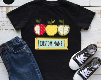 Custom Baby Onesie®, Customized Kids Shirts, Personalized Kids Gifts, Back to School Shirt, First Day of School, Toddler School Shirts