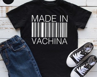 Made in Vachina Baby Onesie®, Short and Long Sleeve Baby Bodysuit, Cute Baby Shower Gift, Funny & Cheeky Baby, Baby Announcement