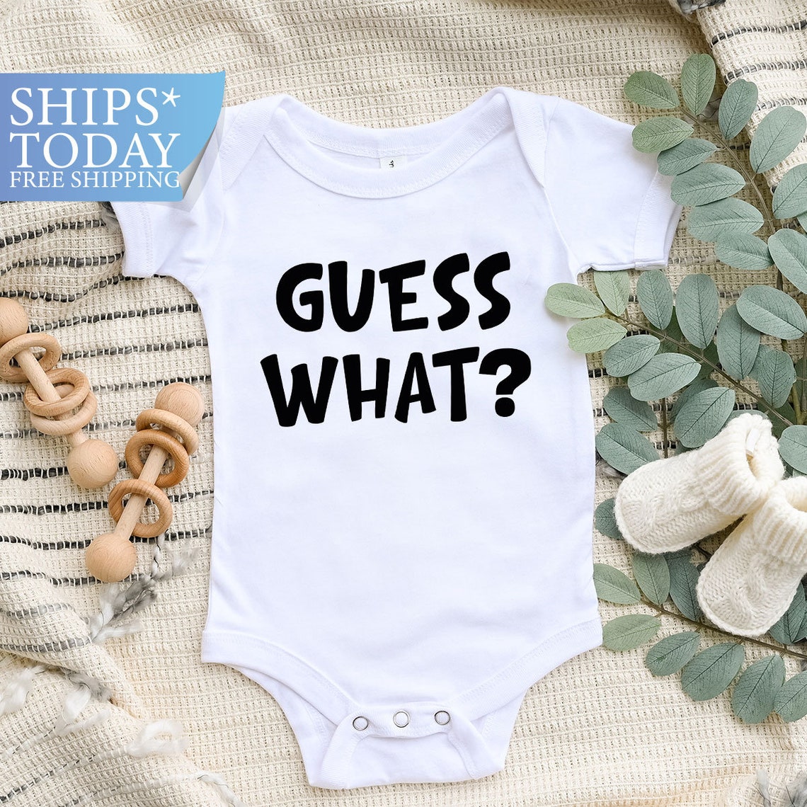 Guess What Baby Onesie® Guess What Body Funny Baby Onesies® Etsy