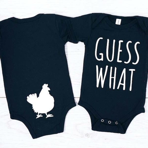 Funny Baby Clothes, Cute Chicken Baby Onesie®, Baby Gift, Baby Shower Gift, Animal Baby Bodysuit, Baby Girl Onesie®, Funny Chicken Butt
