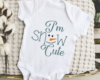 I&#39;m Snow Cute Raglan Sleeve Shirt, Toddler Girl Snowman Christmas Shirt, Funny Kids Christmas Tee, Cute Girls Christmas Tee, Snowman Toddler