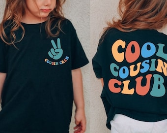 Cool Cousin Toddler Shirts, New Cousin Gift For Toddler, Family Reunion Kids Tee, Cousin Crew Youth T Shirts, Cousin Birthday Gifts
