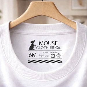Branded Youth Shirt with Inside Label, Custom Tagless Baby Body, Personalized Kids Logo Tee, Fashion Brand Tee, Professional Boutique Shirt