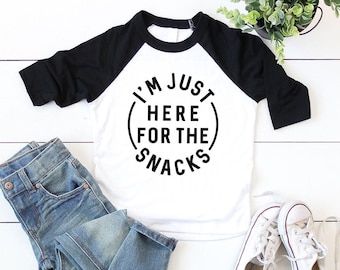 Kids Snack TShirts, Saying Toddler Tees, Funny Youth Shirts, Baby Bodysuit, Baby Onesie®, Toddler Boy Shirts, Baby Girl Outfit