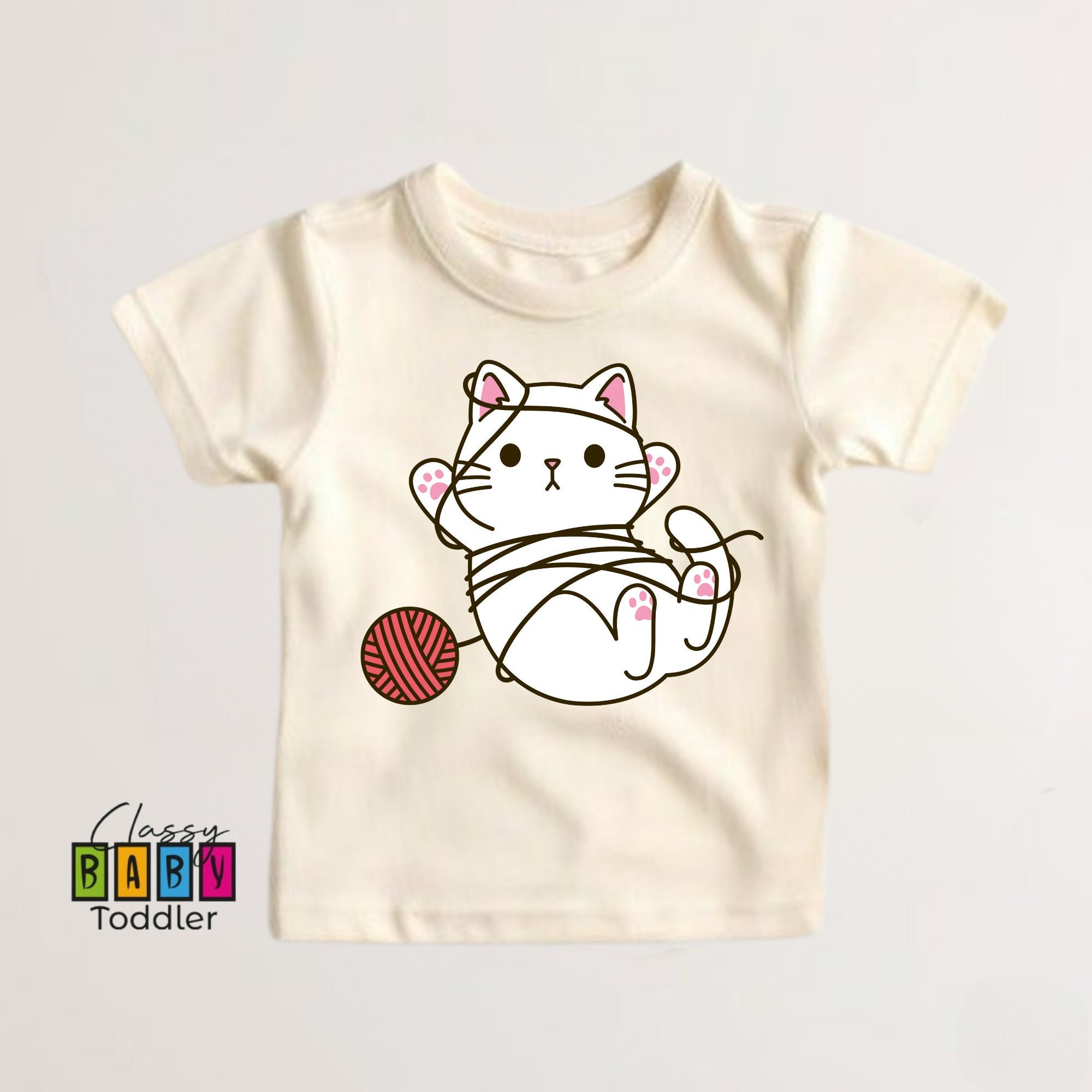 Cute Cat Onesie®, Funny Toddler Shirt, Cat Bodysuit, Cute Gifts, Kids Cat Shirt, Retro Cat Tee,  Gift for Mom, Gift for Her