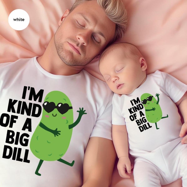 I'm Kind Of A Big Dill Onesie®, Baby Cute Onesies®, Cute Pickle Baby Onesie®, Pickle Onesie®, Food Onesie®, New Mom Gift, Baby Shower Gift