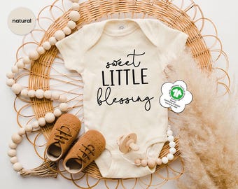 Little Blessing Baby Onesie®,Cute Natural Baby Onesie®,Cute Onesie for Baby Boy,Gift for New Baby Girl,Announcement Onesie®,Baby Shower Gift