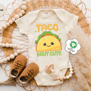 Funny Taco Baby Onesie®, Taco Baby Bodysuit, Baby Shower Gift, Gender Neutral Baby Onesie®, Gift For Kids, Taco Tee